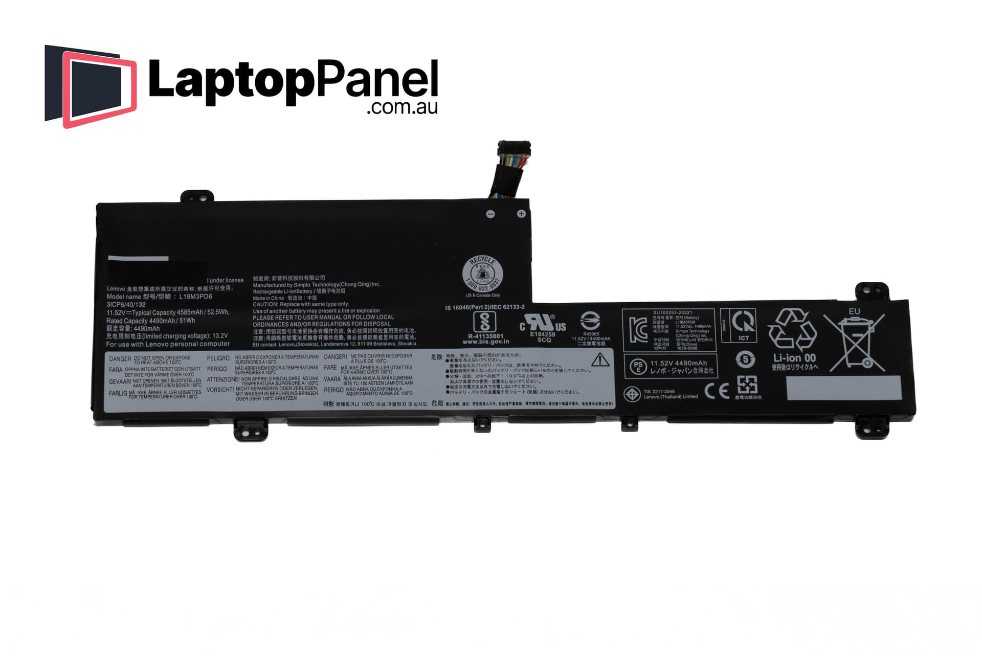 Lenovo FRU 5B10X49072 battery