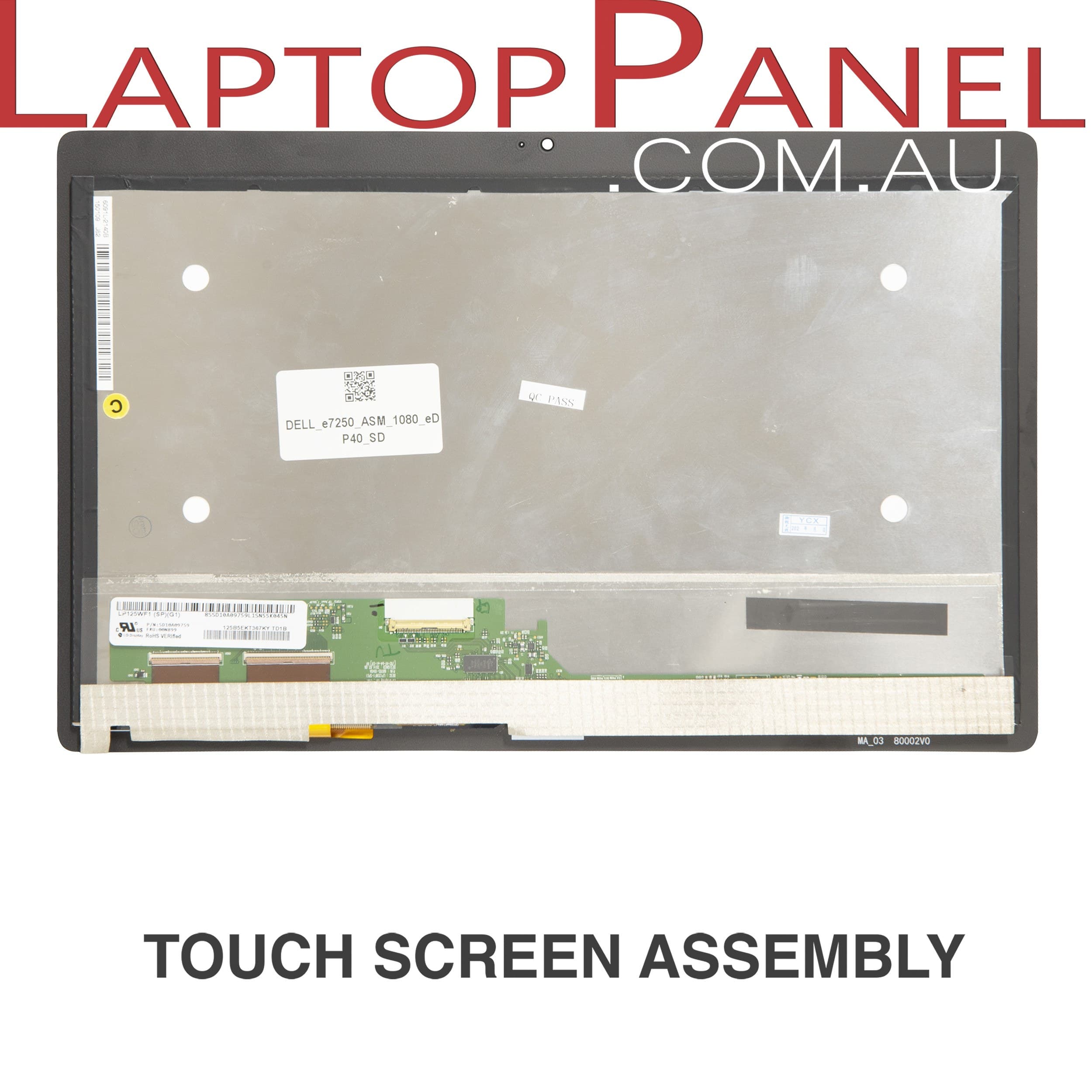 Dell Latitude E7270 touch screen assembly