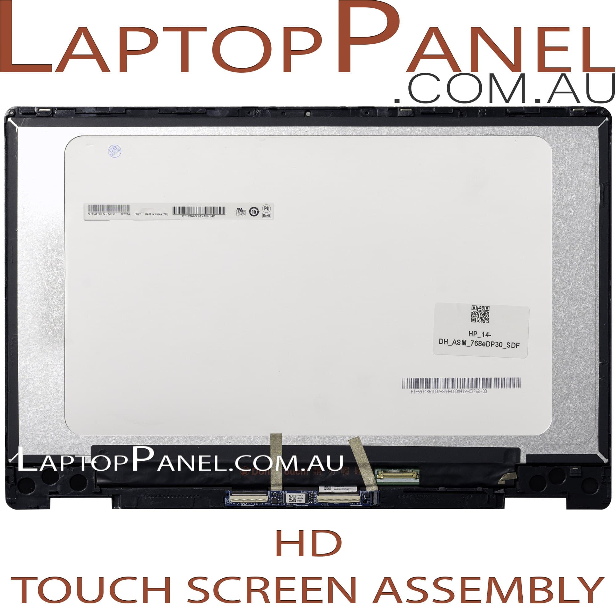 HP PAVILION X360 14-DH0086TX touch screen assembly