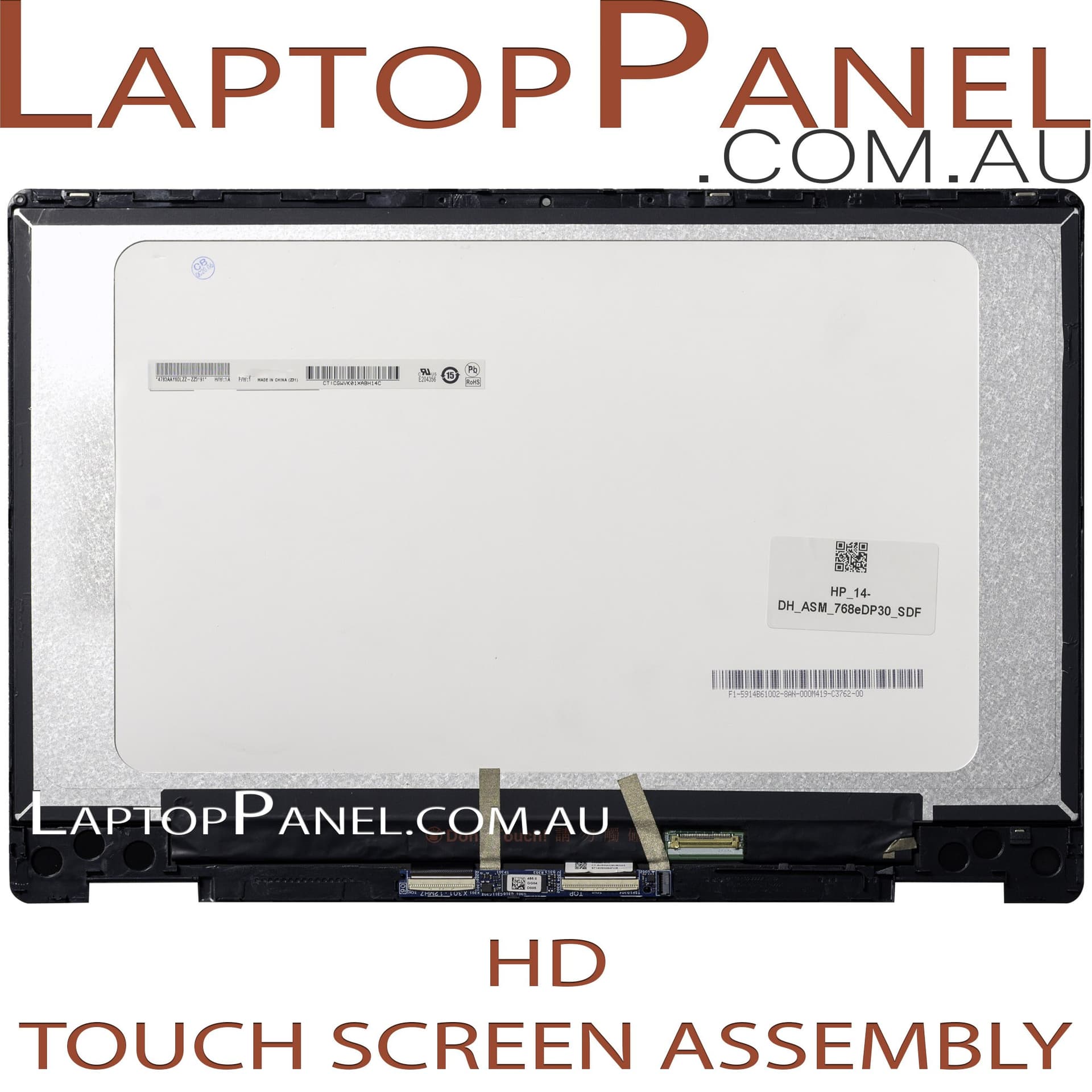 HP PAVILION X360 14M-DH0001DX touch screen assembly