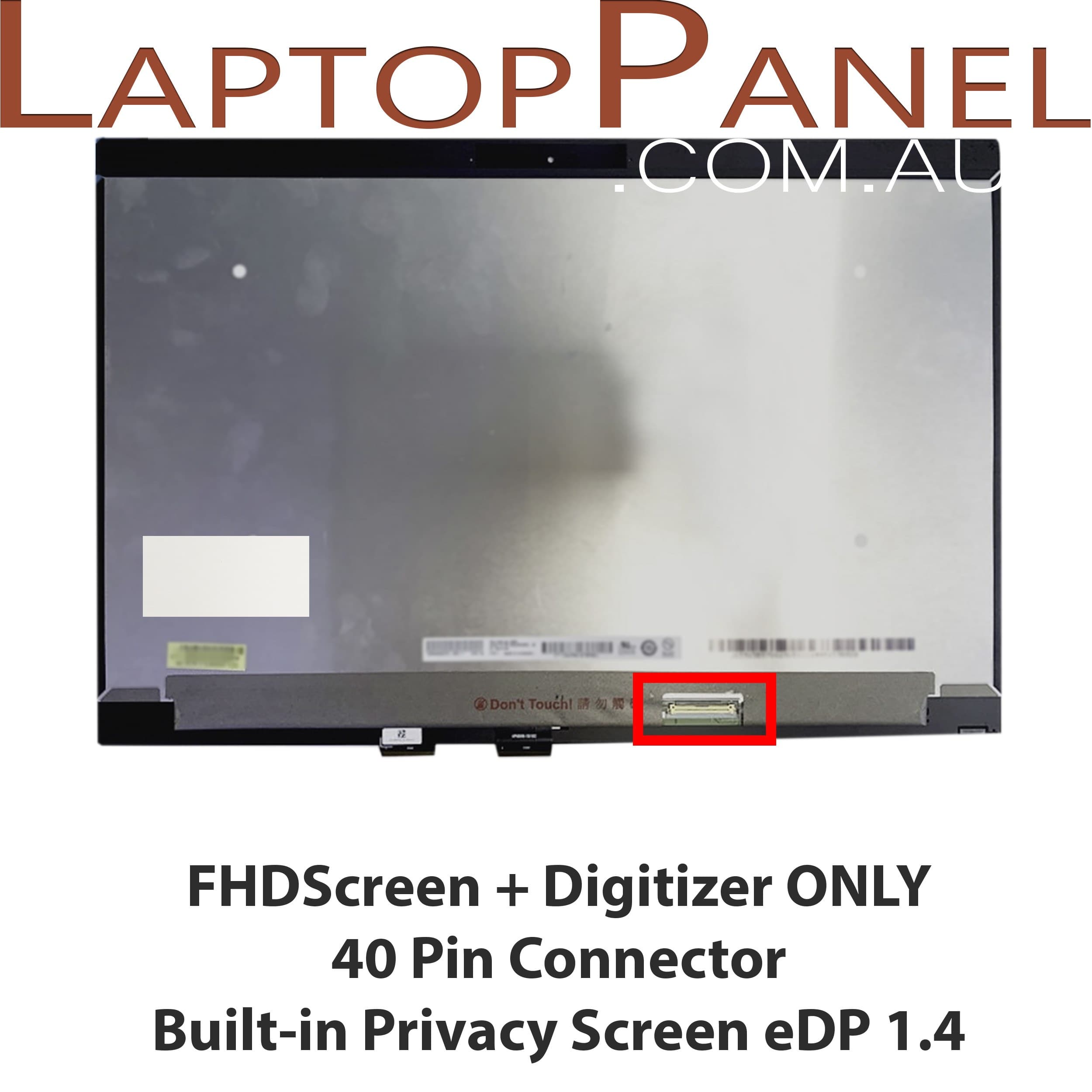 HP Spectre X360 15-DF Series HP PN L38112-001 touch screen assembly