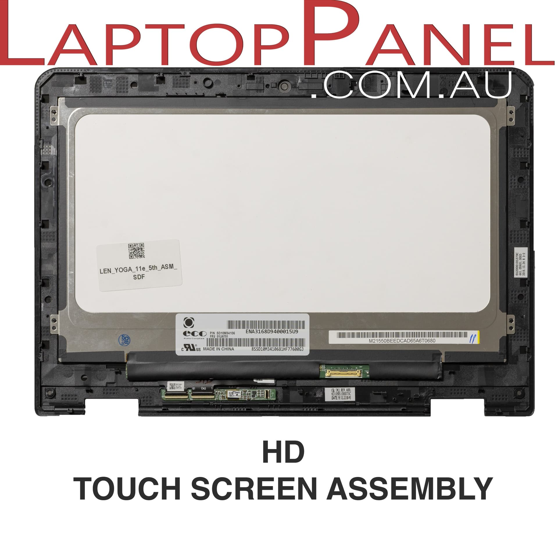 Lenovo ThinkPad YOGA 11e Gen 5 01LW704 touch screen assembly