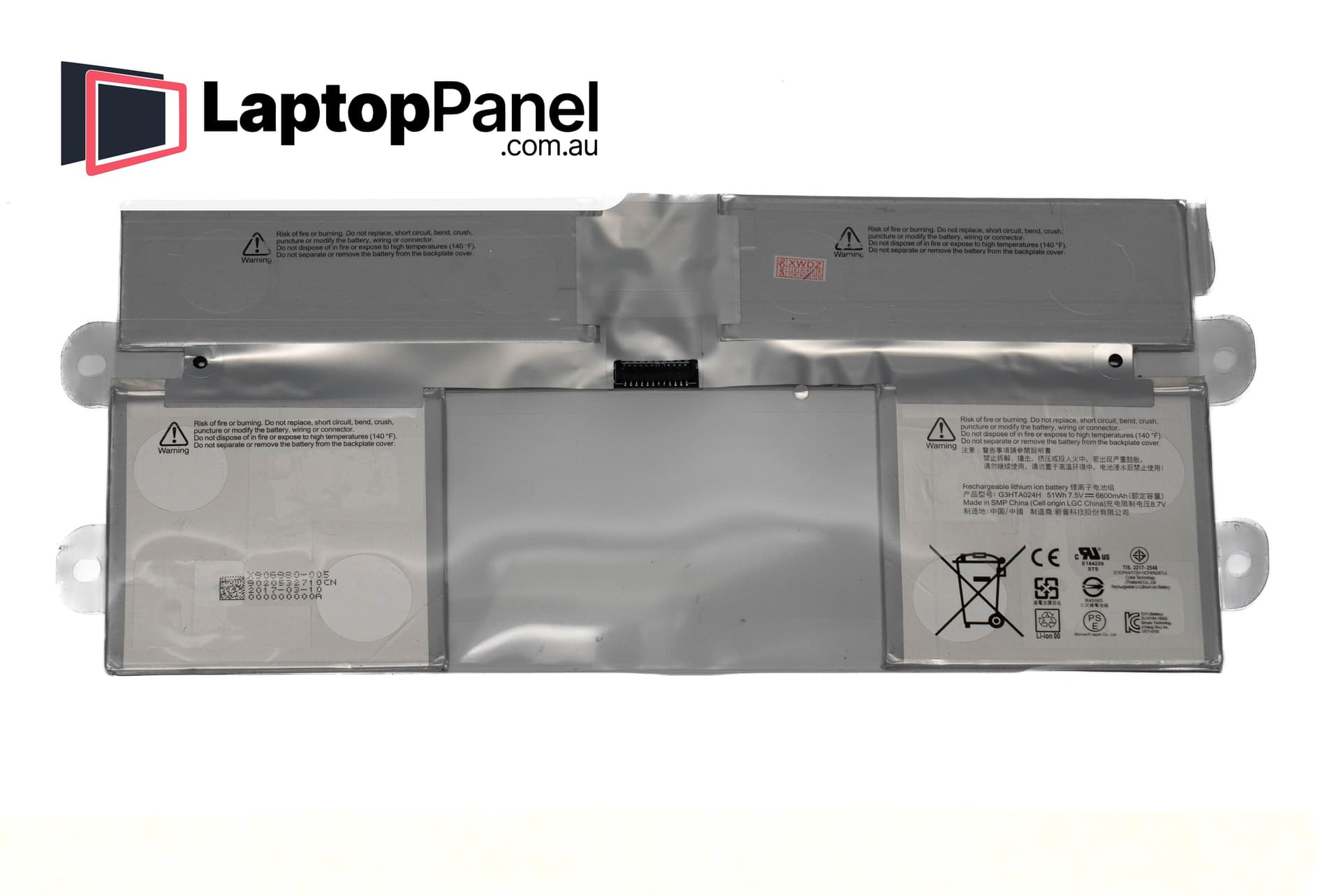 MICROSOFT SURFACE BOOK 1 battery