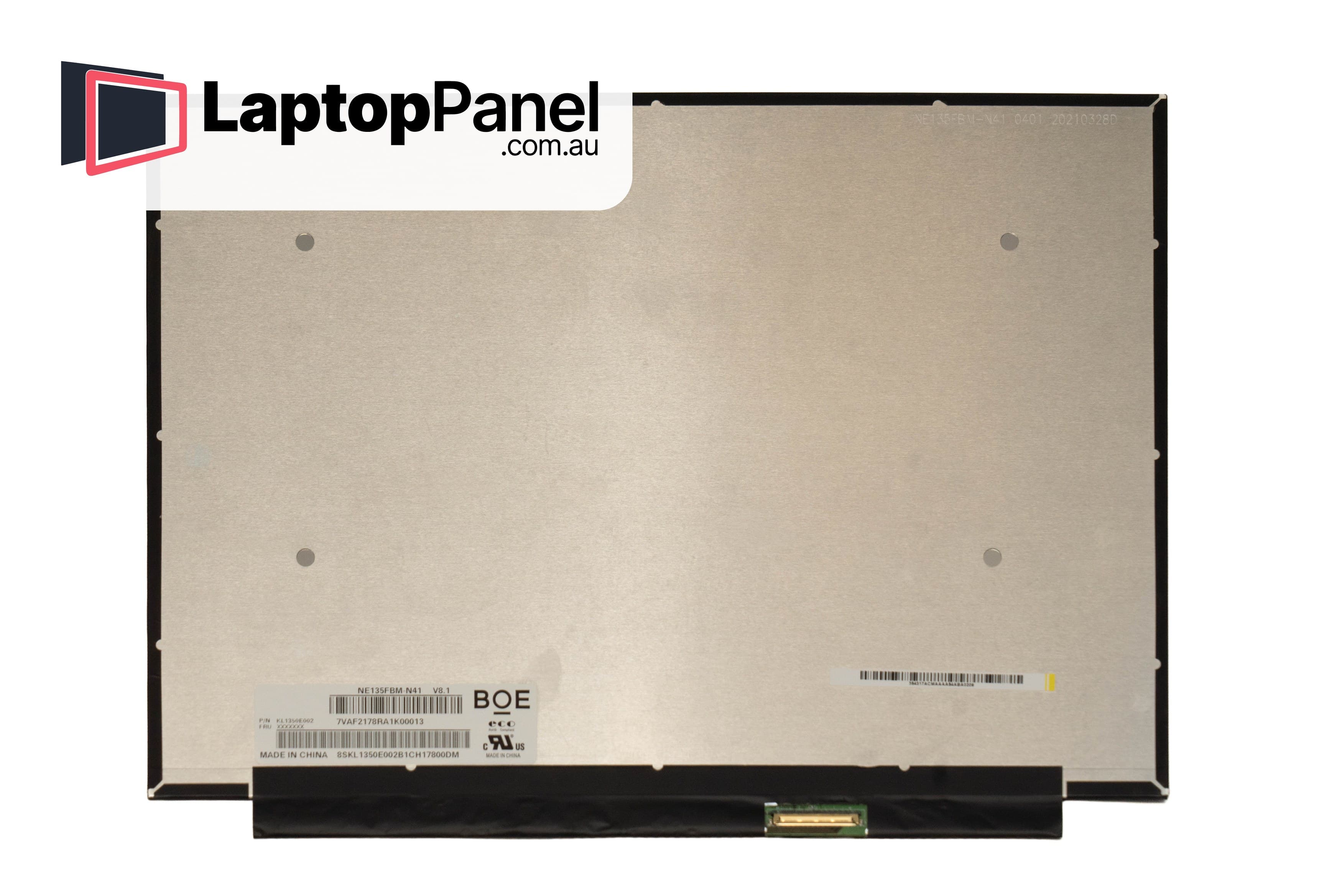 Panel: BOE NE135FBM-N41 V8.0 screen